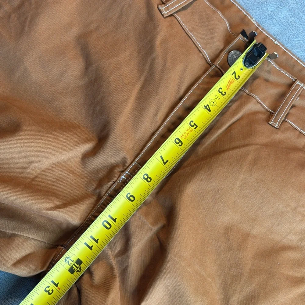 True Religion Cargo Short Dk Khaki Orange Size 33